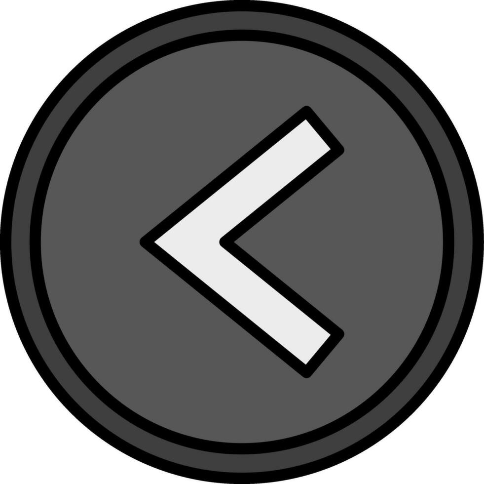 Less Than Vector Icon