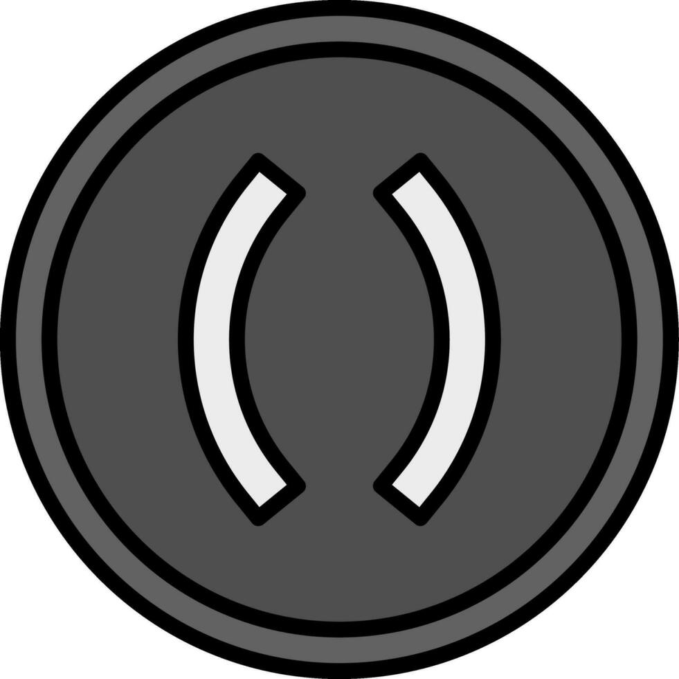 Parenthesis Vector Icon