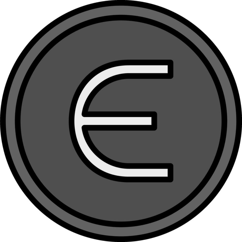 Epsilon Vector Icon
