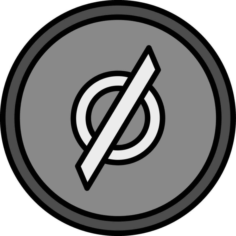 Null Vector Icon