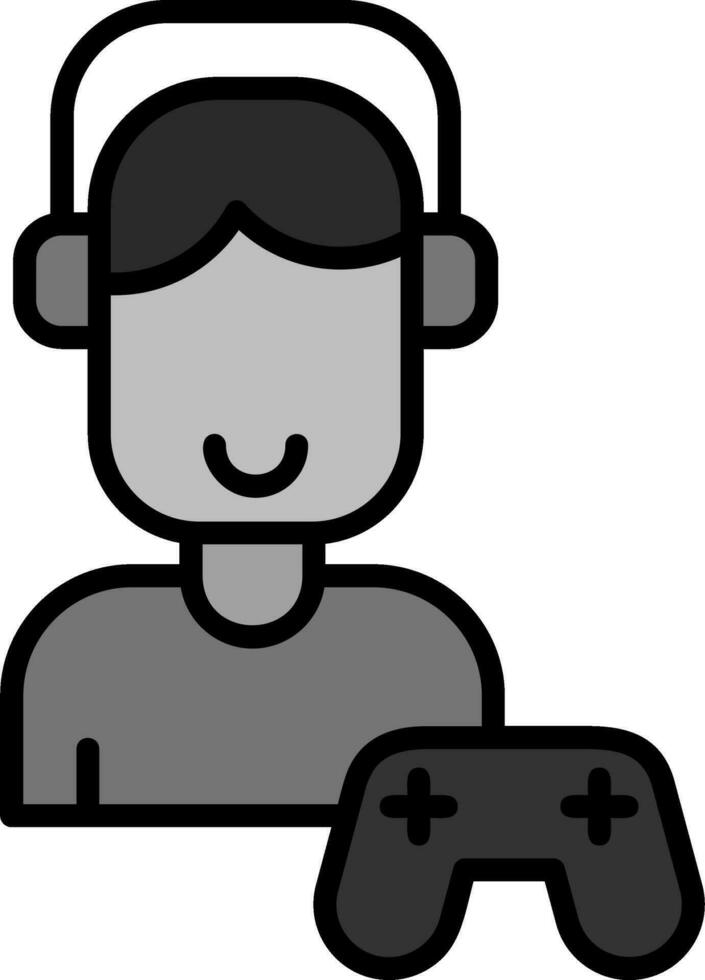 Gamer Vector Icon