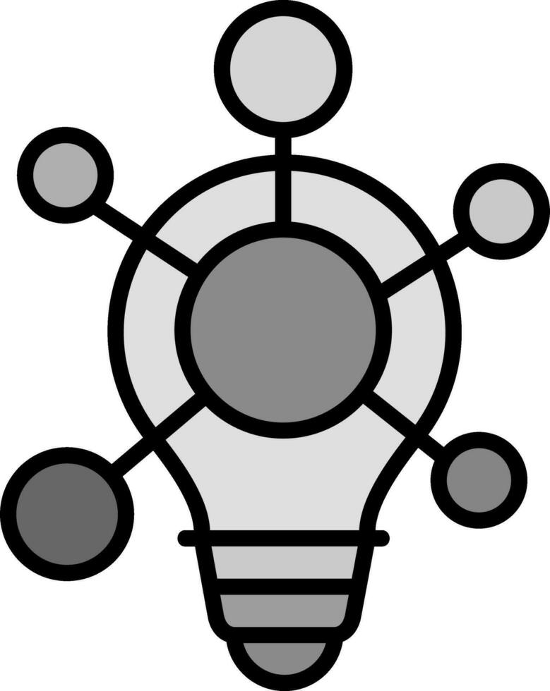 Clustering Vector Icon