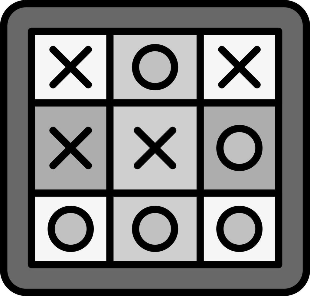 Tic Tac Toe Vector Icon