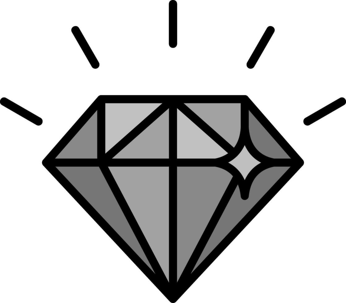 icono de vector de diamante