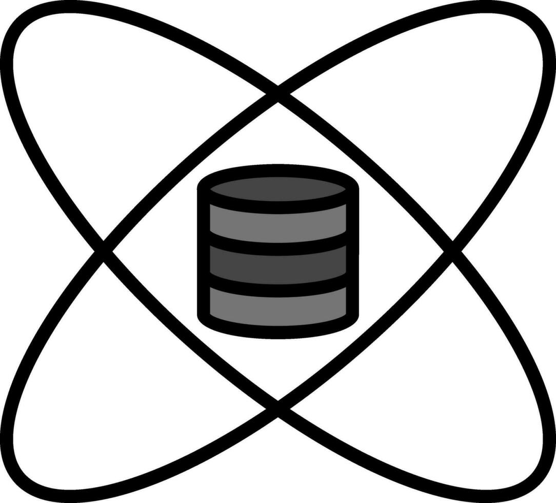 icono de vector de ciencia de datos