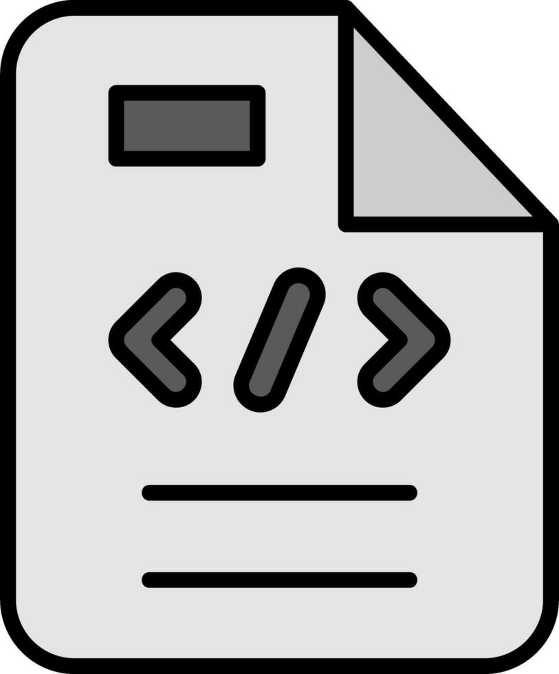 Metadata Vector Icon
