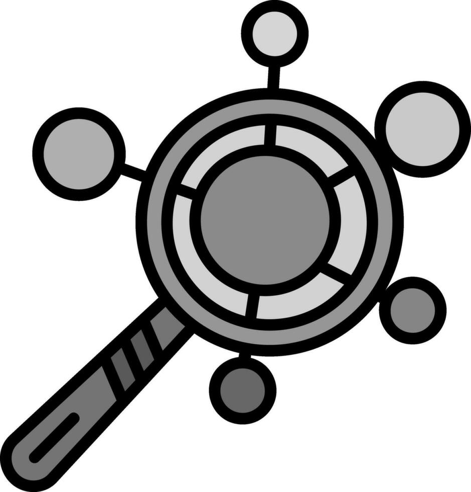 Network Analysis Vector Icon