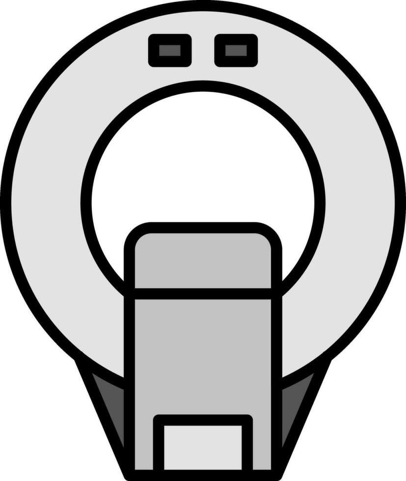 Ct Scan Vector Icon