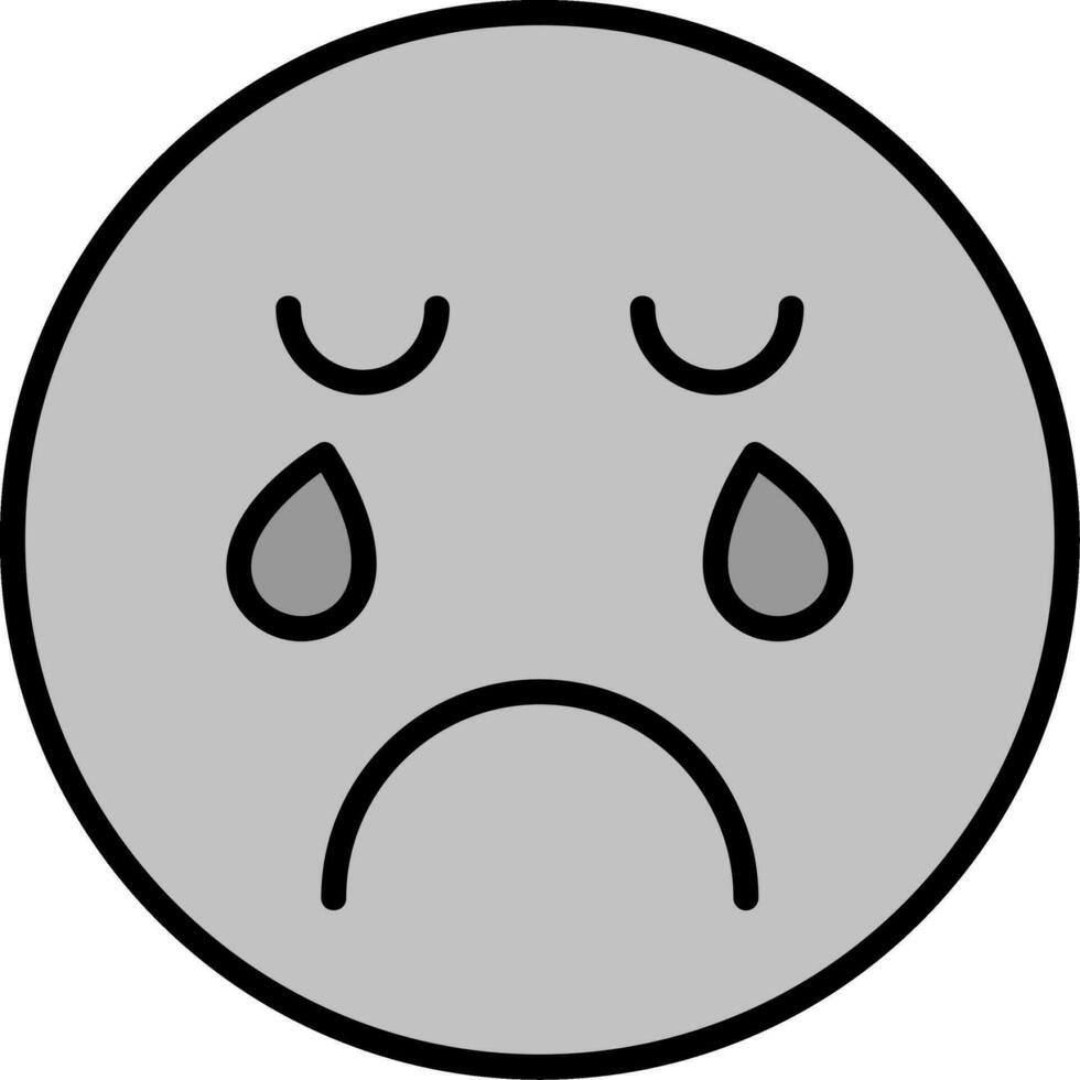 Crying Vector Icon