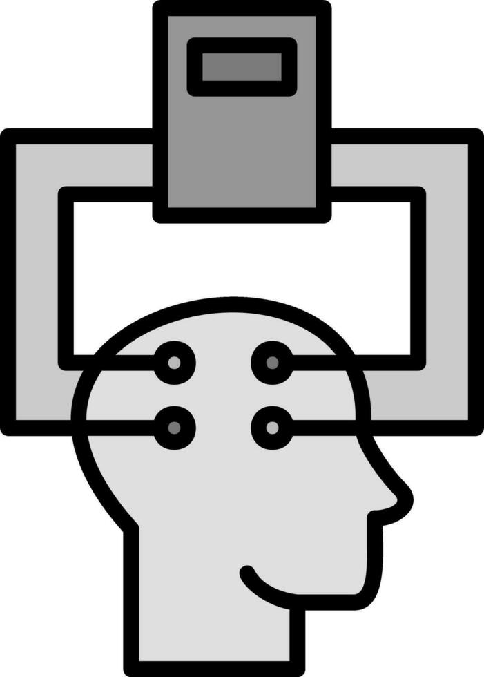 Electroencephalogram Vector Icon