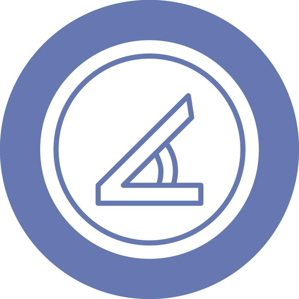 Acute Angle Vector Icon
