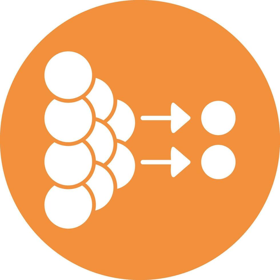 Diffusion Vector Icon