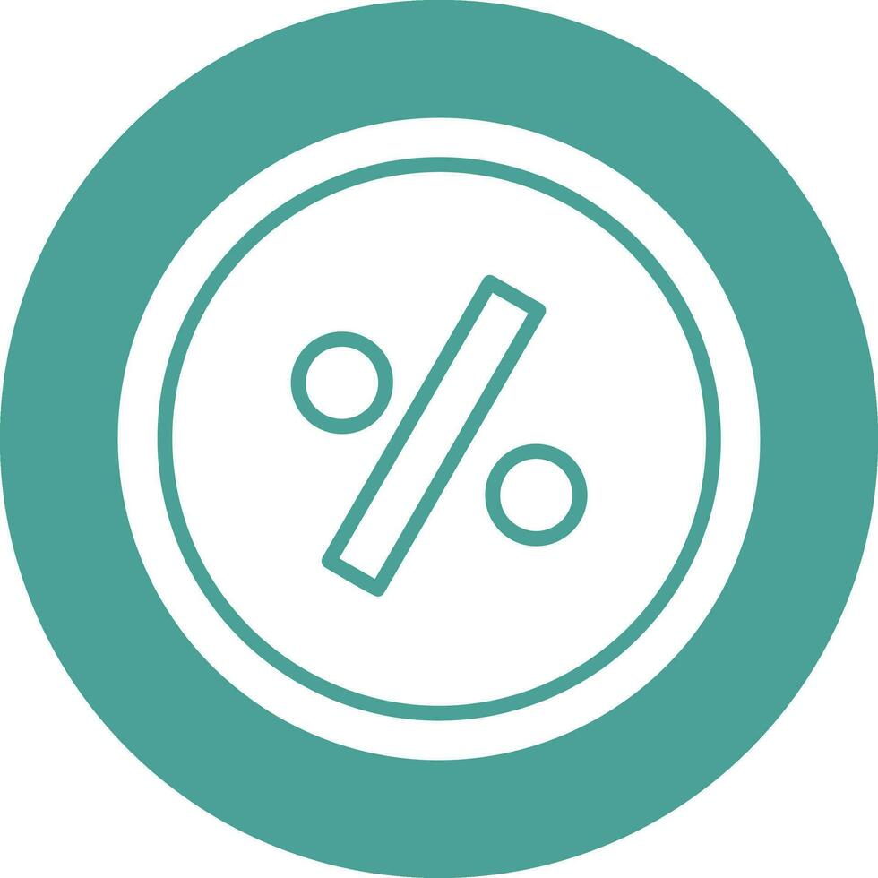 Percentage Vector Icon