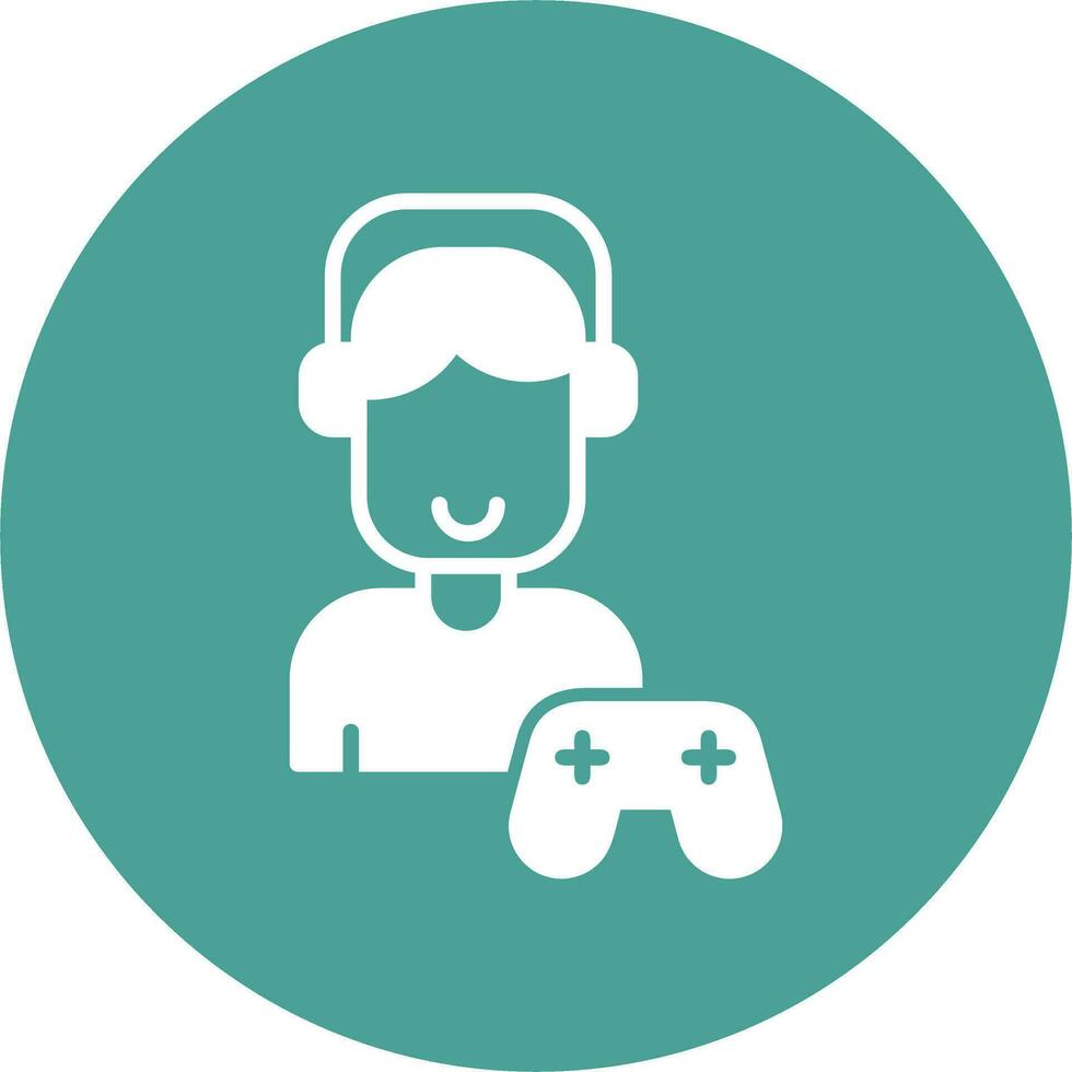 Gamer Vector Icon