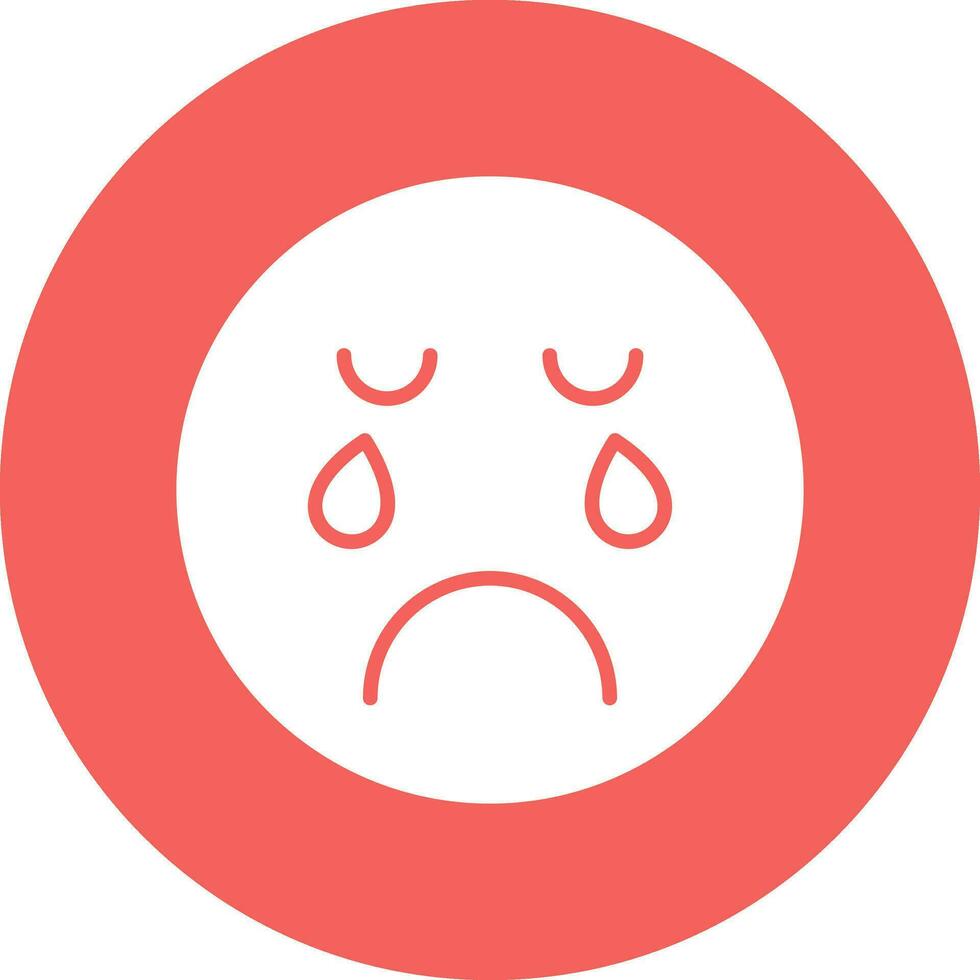 Crying Vector Icon