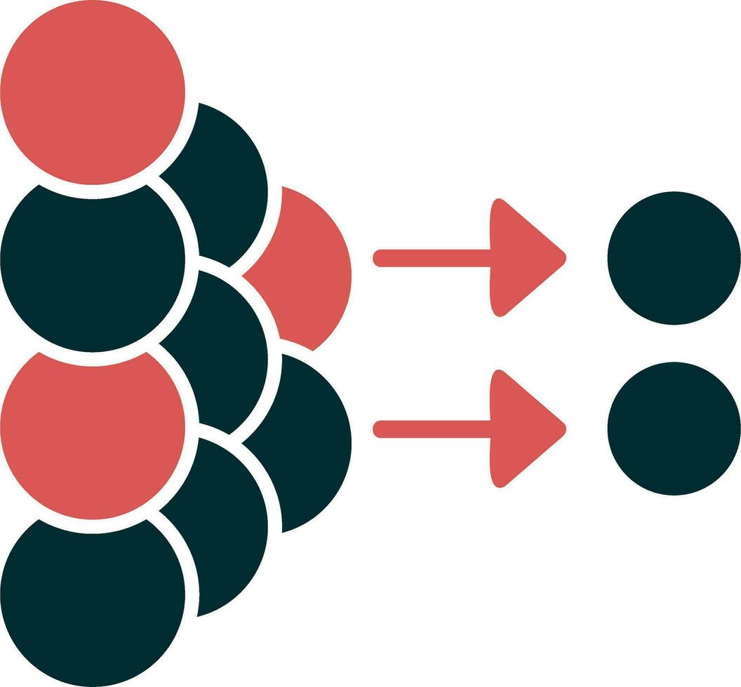 Diffusion Vector Icon