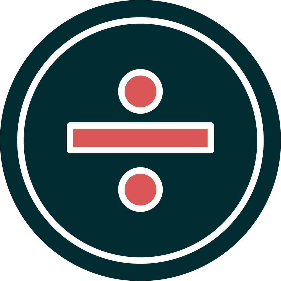 Division Vector Icon