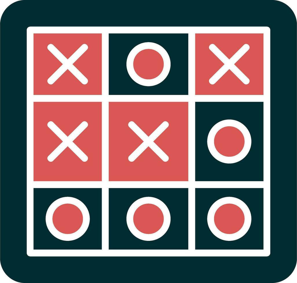 Tic Tac Toe Vector Icon
