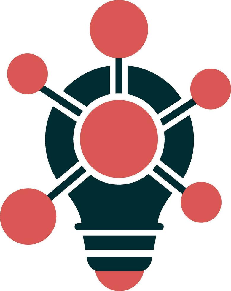 Clustering Vector Icon