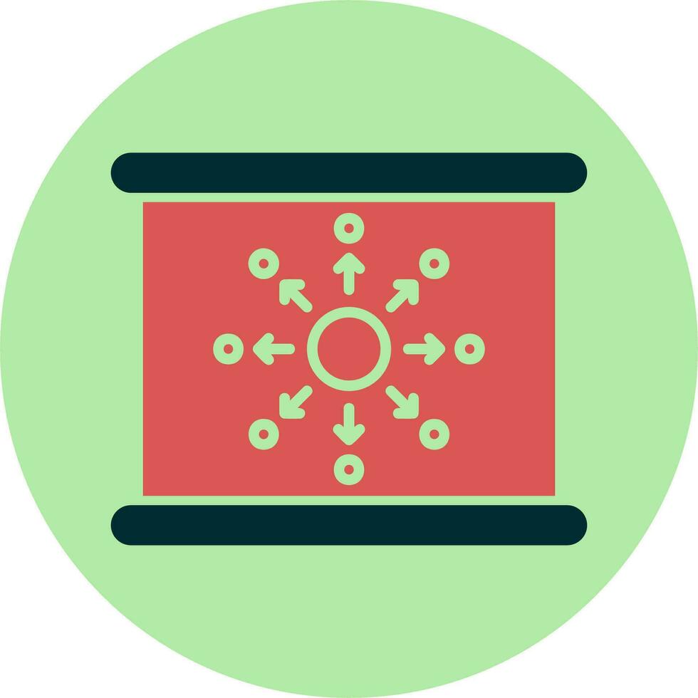 Diffusion Vector Icon
