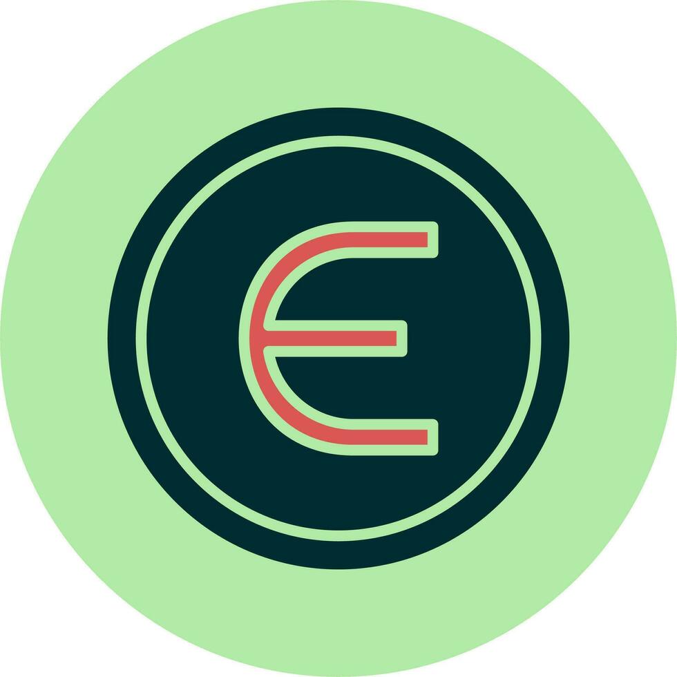 Epsilon Vector Icon