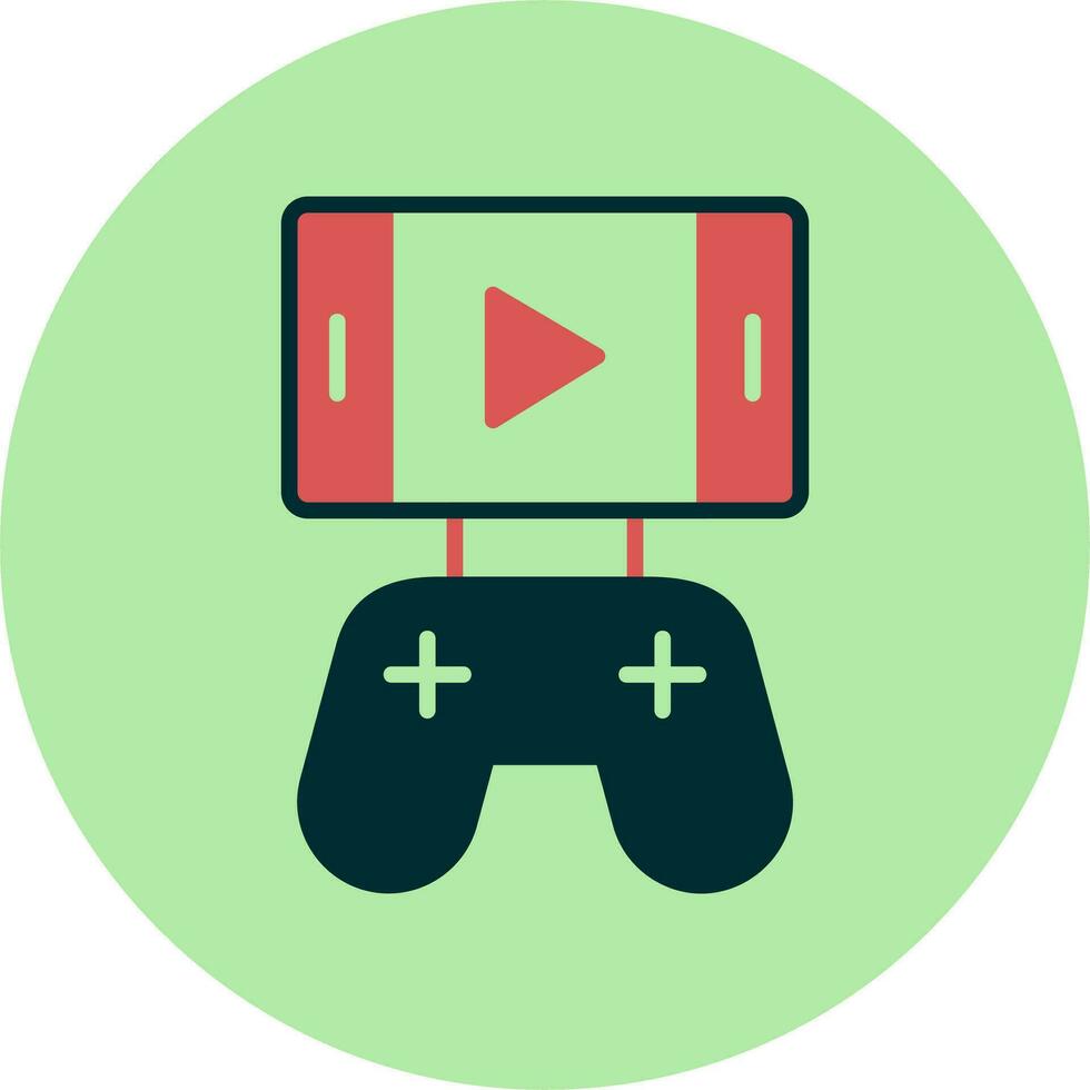 Mobile Game Vector Icon