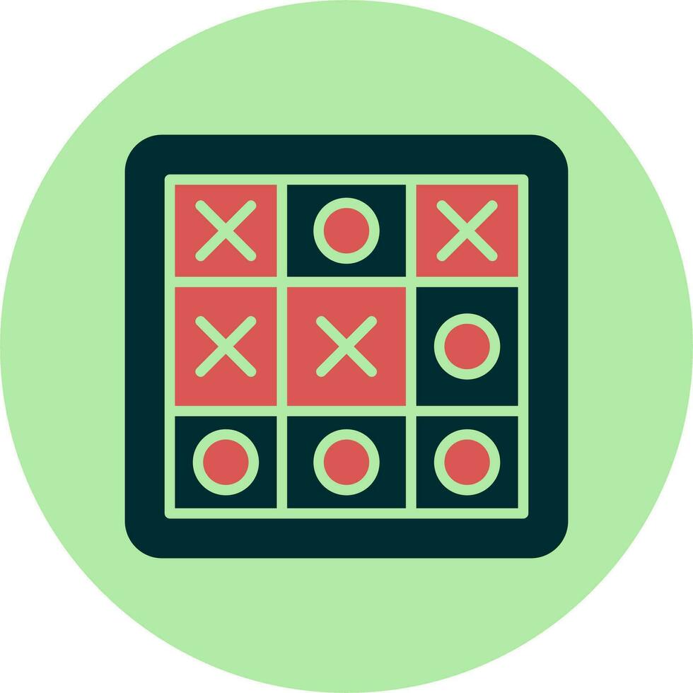 Tic Tac Toe Vector Icon