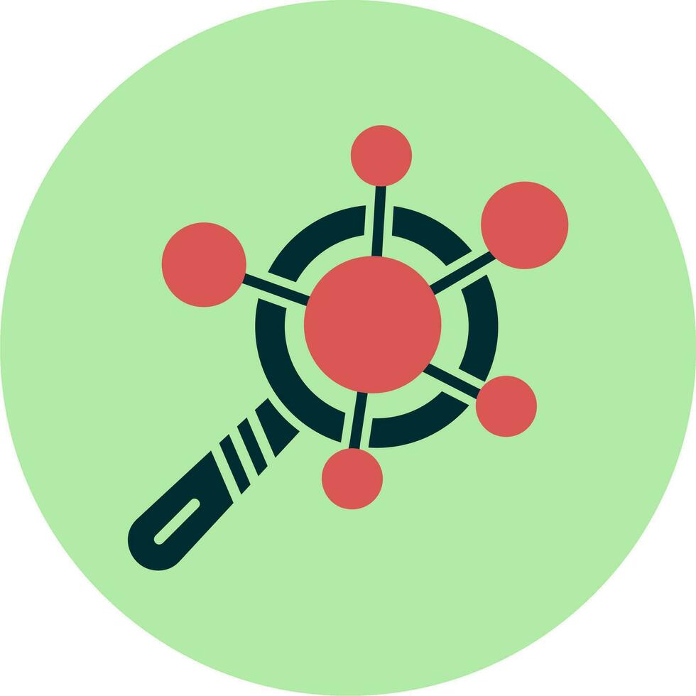 Network Analysis Vector Icon