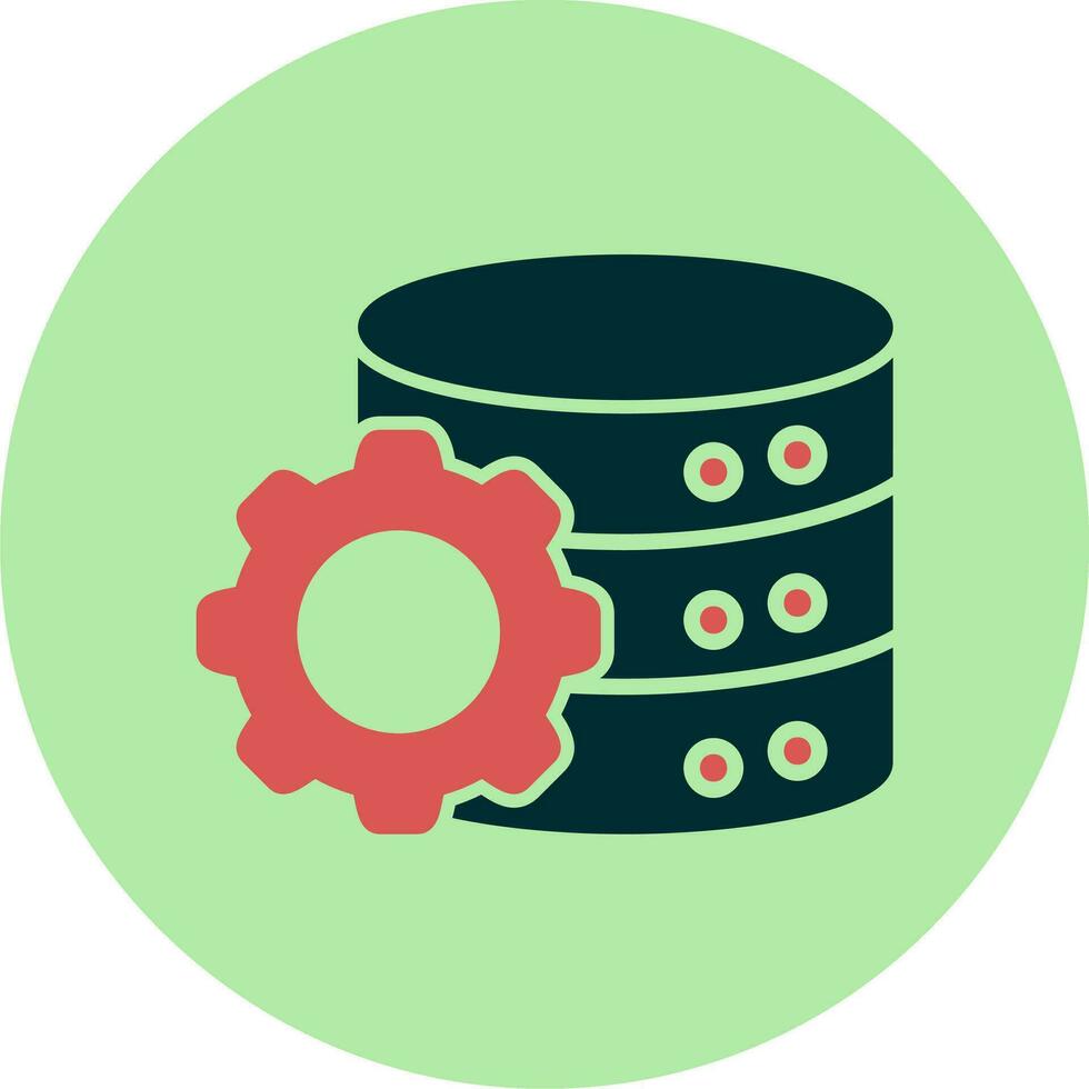 Operational Database Vector Icon