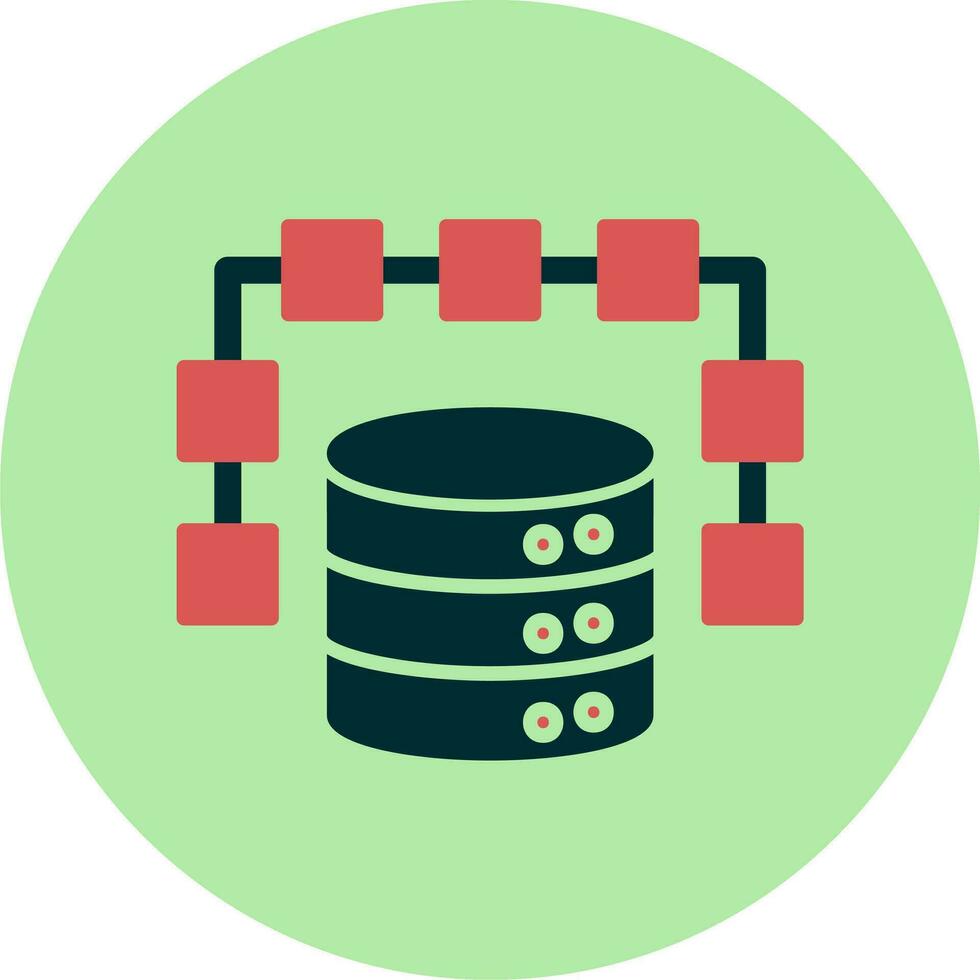 Structured Data Vector Icon