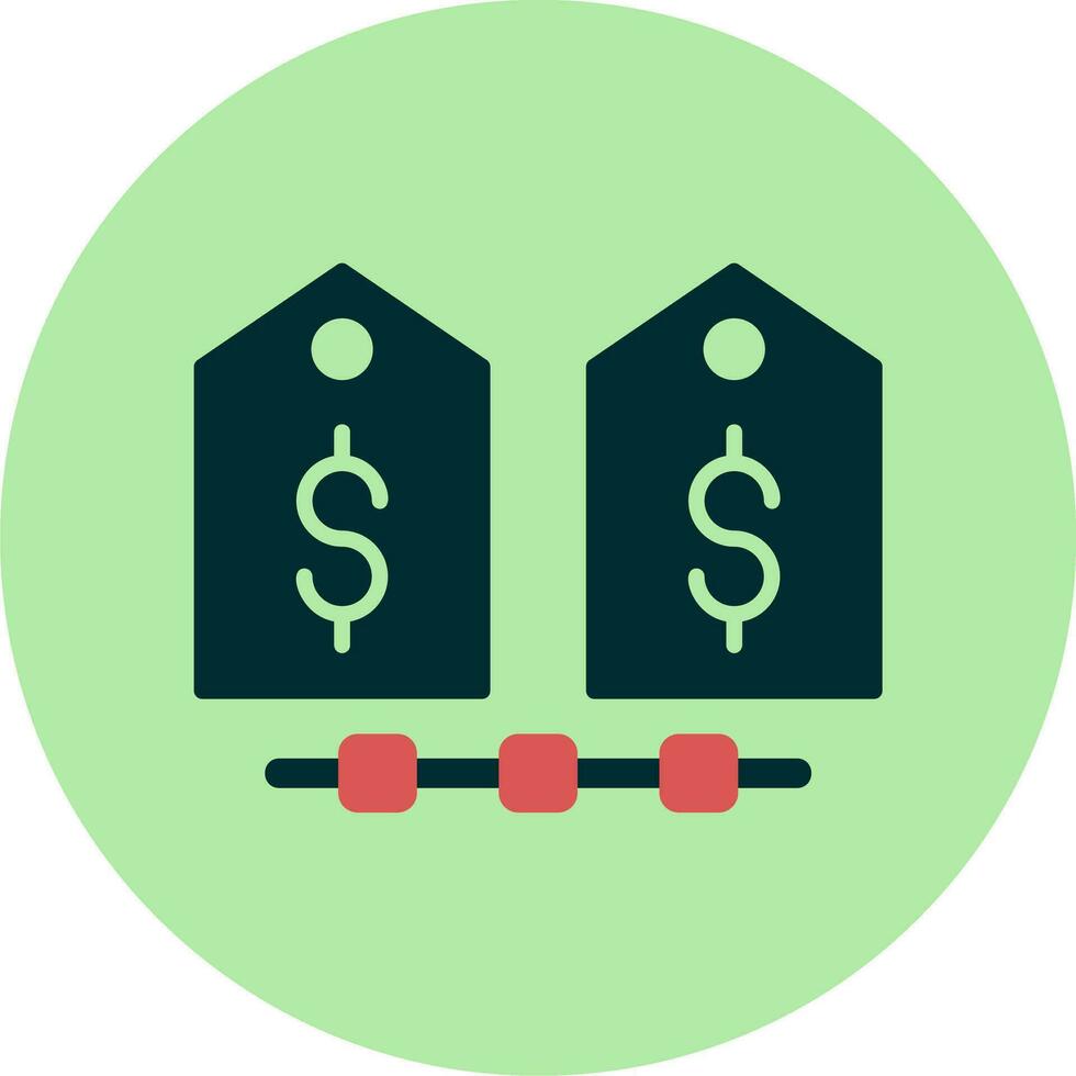 Residual Value Vector Icon