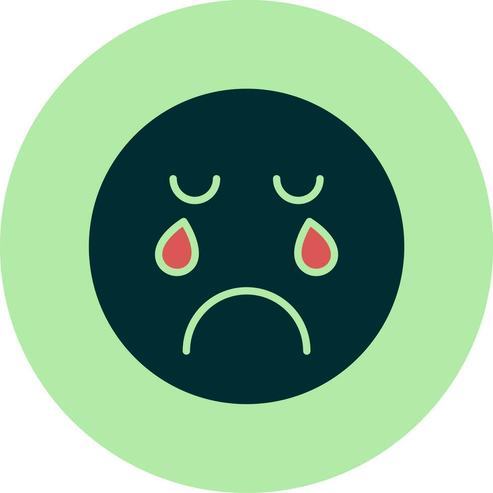 Crying Vector Icon