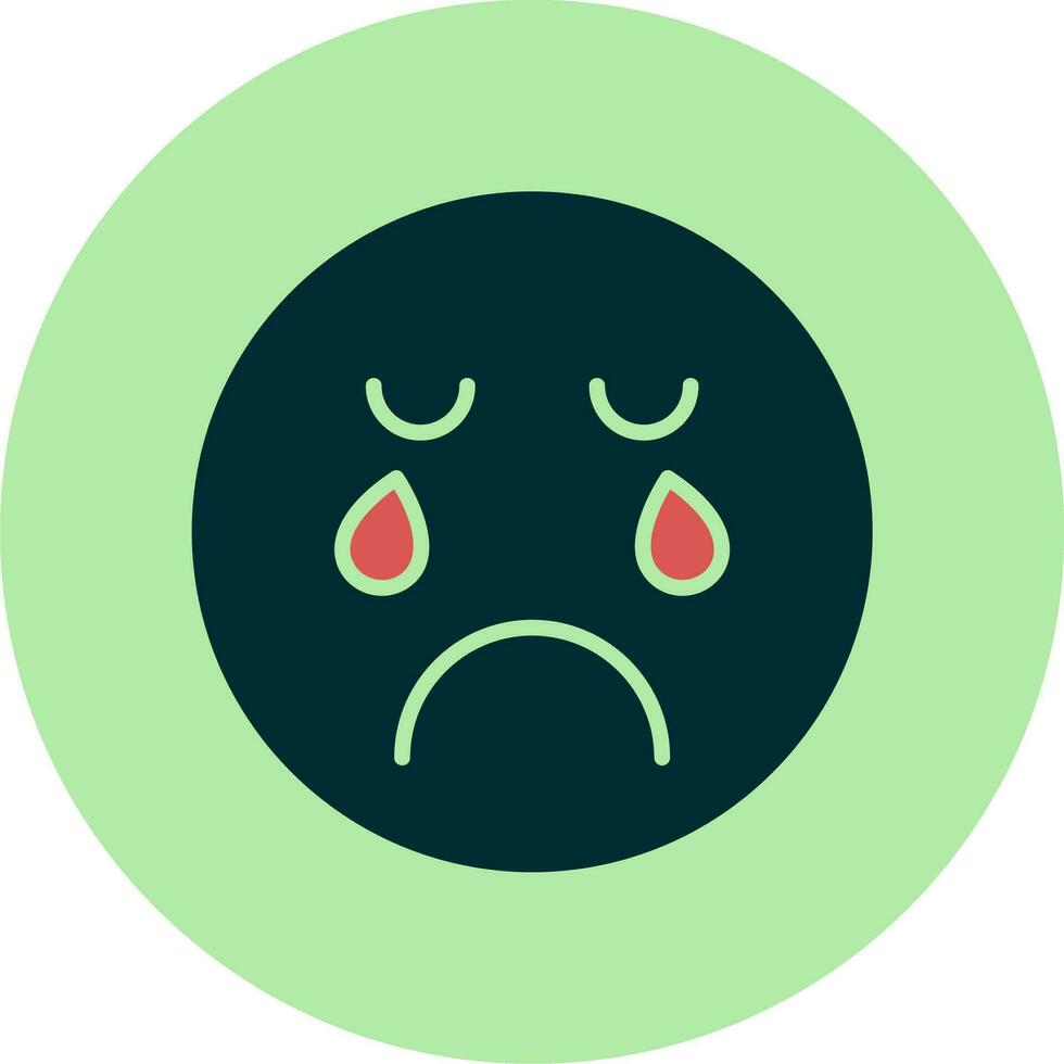 Crying Vector Icon