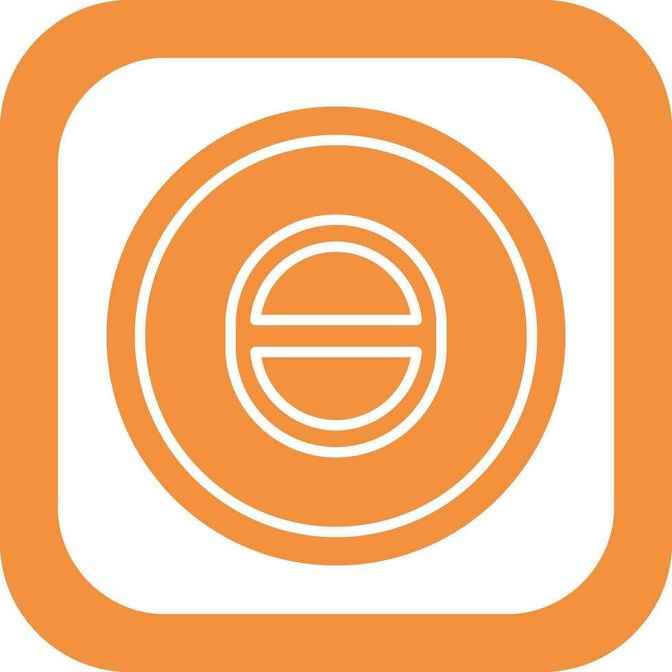 Theta Vector Icon