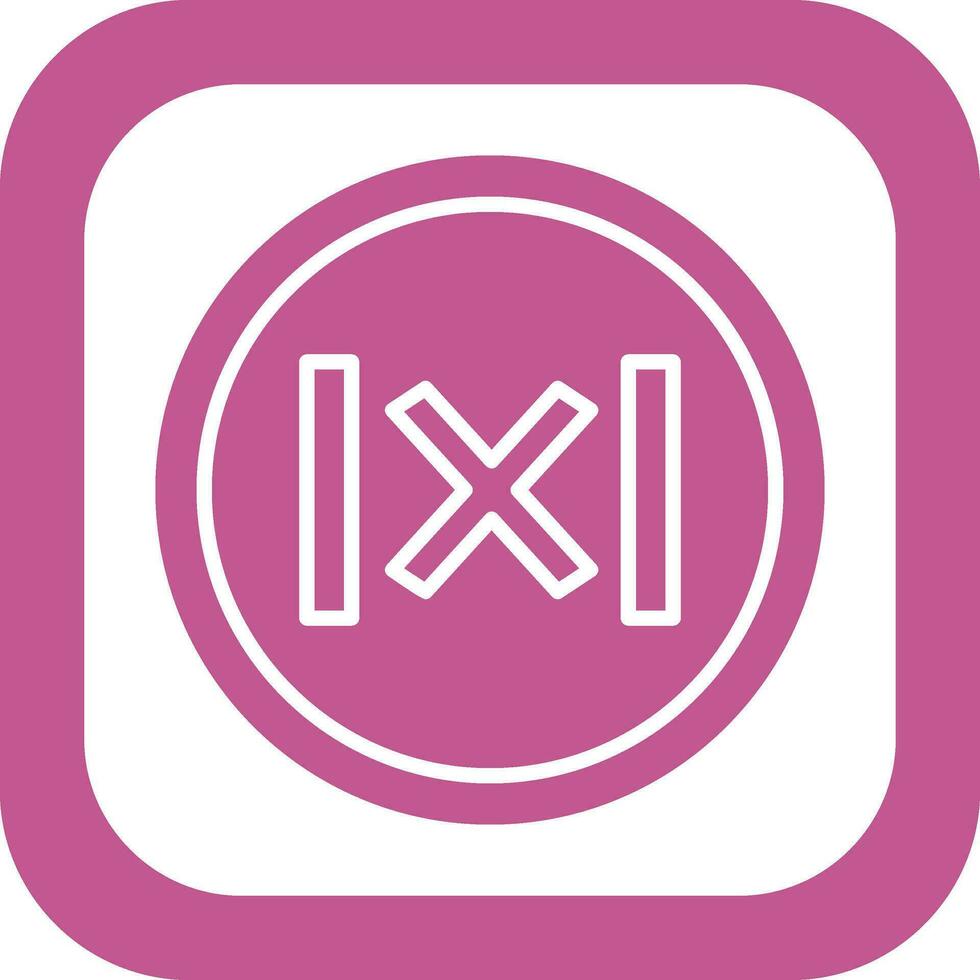Absolute Value Vector Icon