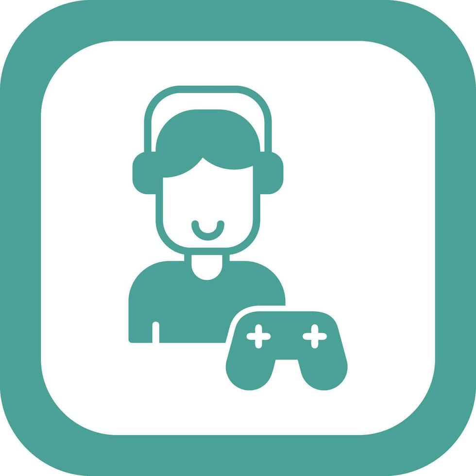 Gamer Vector Icon