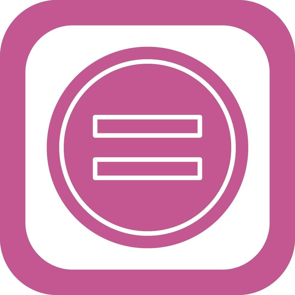 Equal Vector Icon