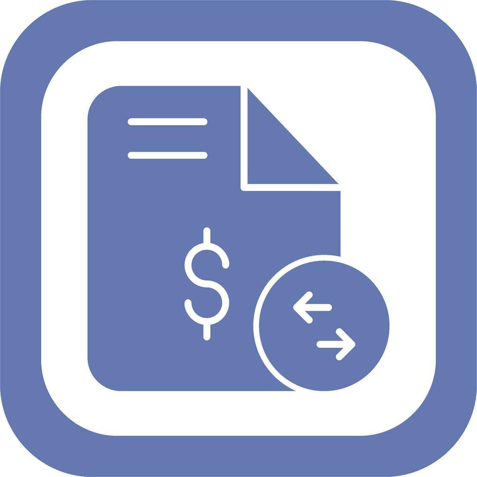 Transactional Data Vector Icon