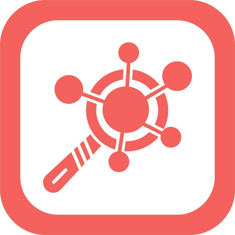 Network Analysis Vector Icon