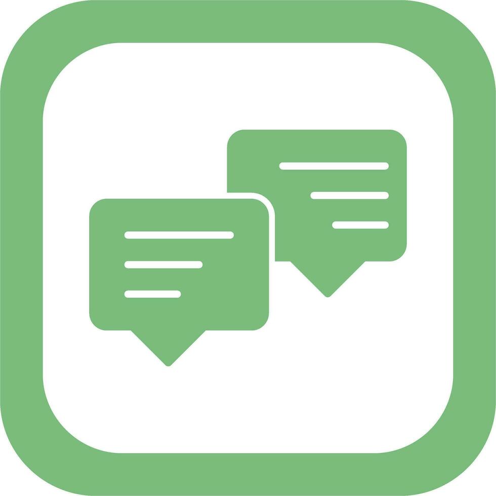 Talking Vector Icon