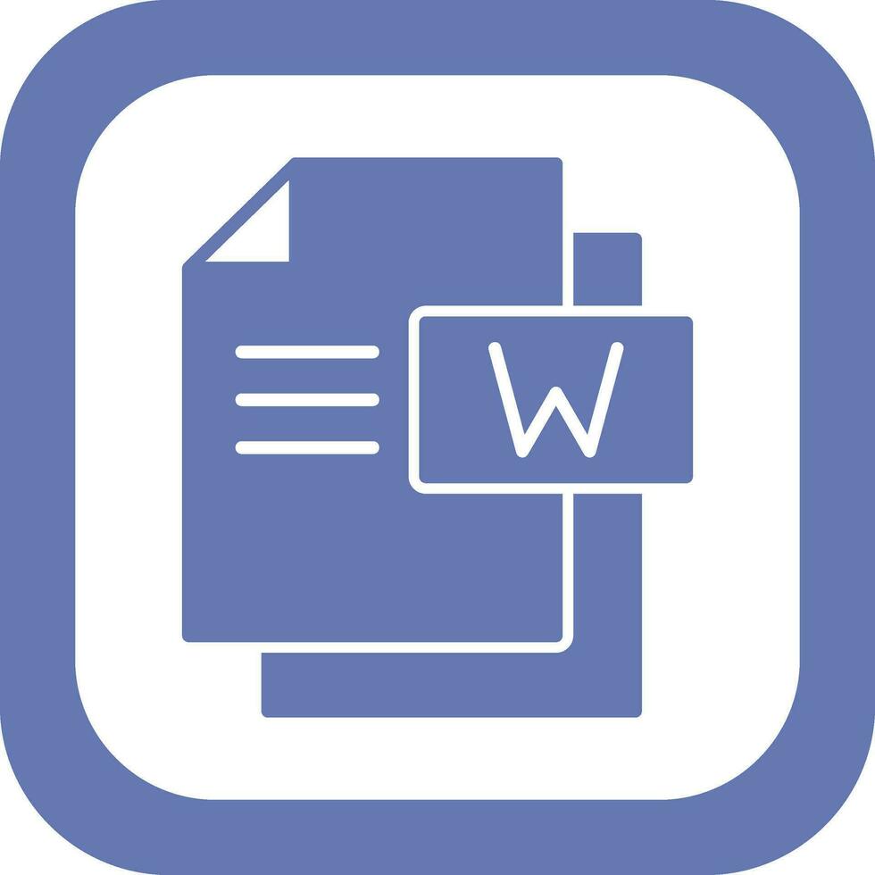 Word Vector Icon