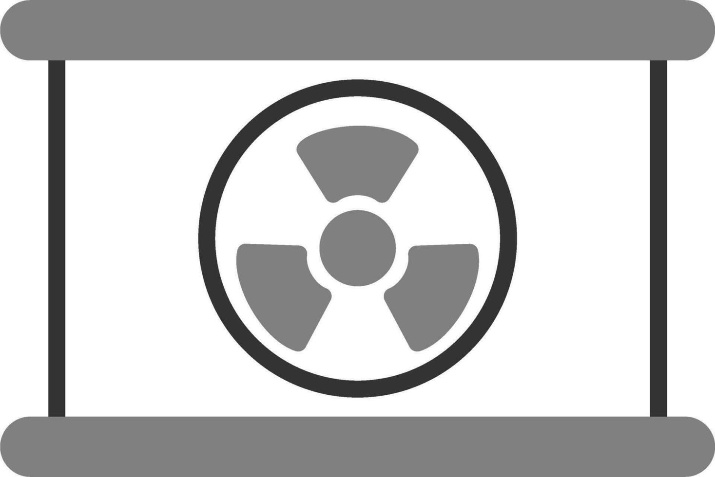 Nuclear Vector Icon