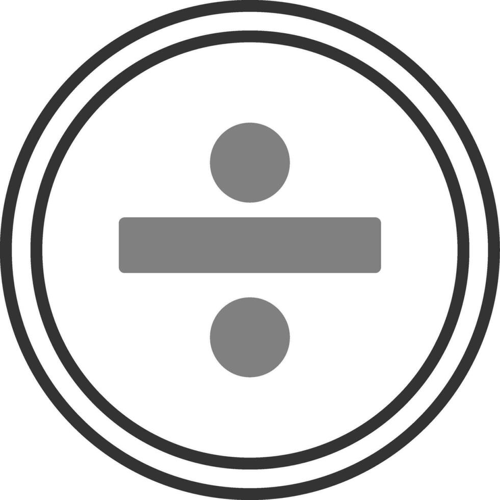Division Vector Icon