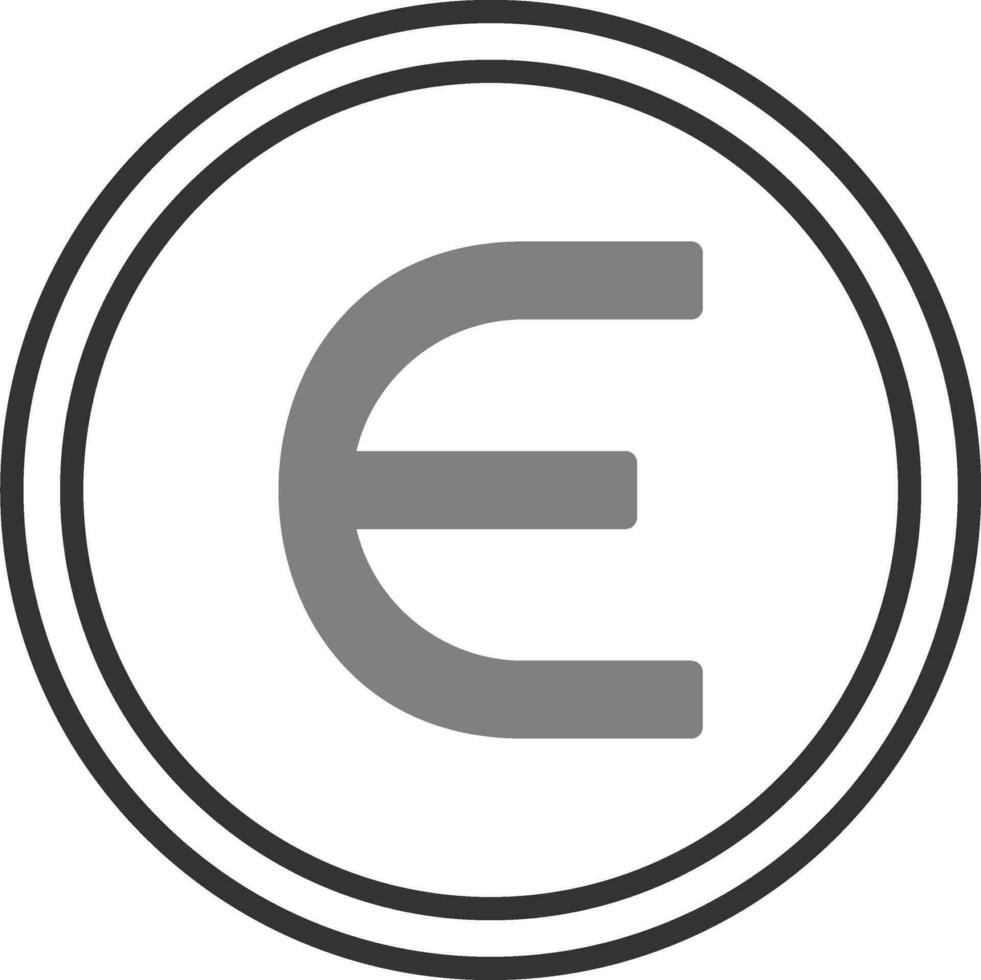 Epsilon Vector Icon