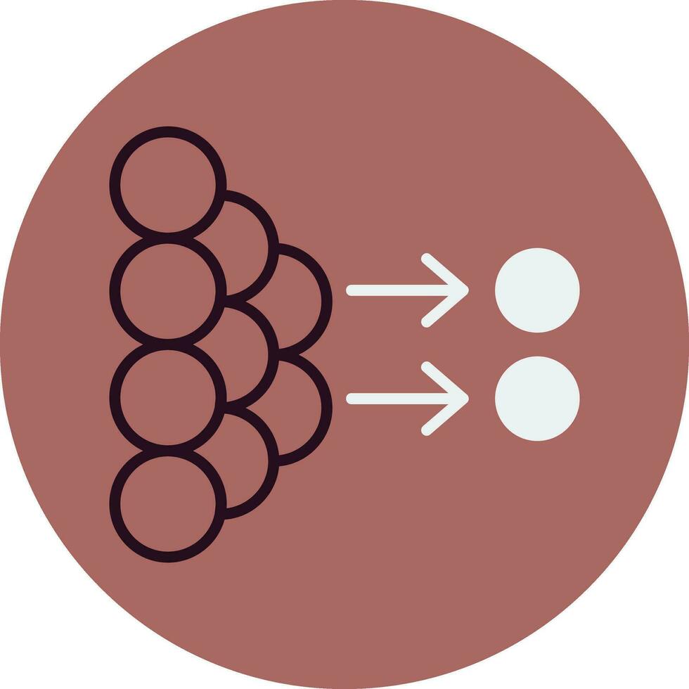 Diffusion Vector Icon