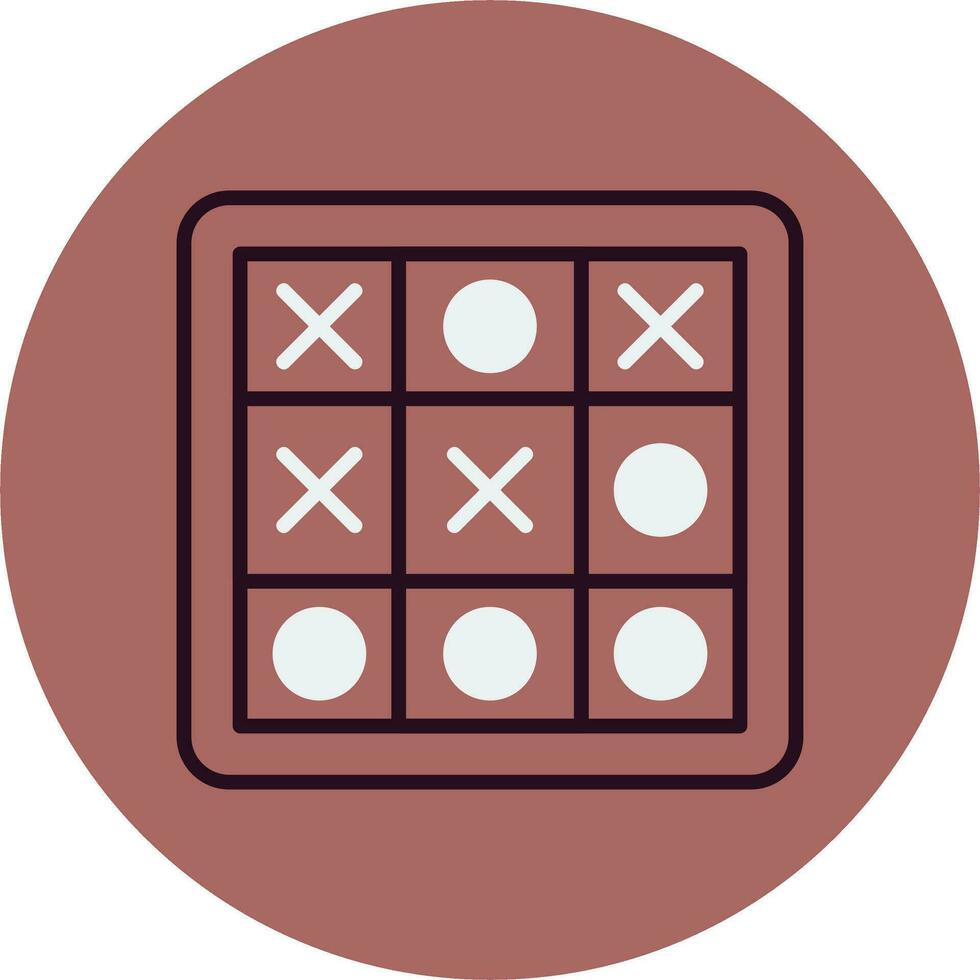 Tic Tac Toe Vector Icon
