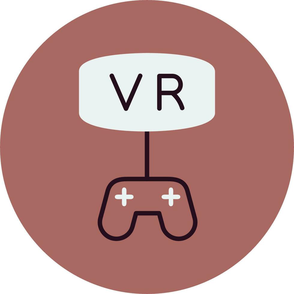 Vr Game Vector Icon