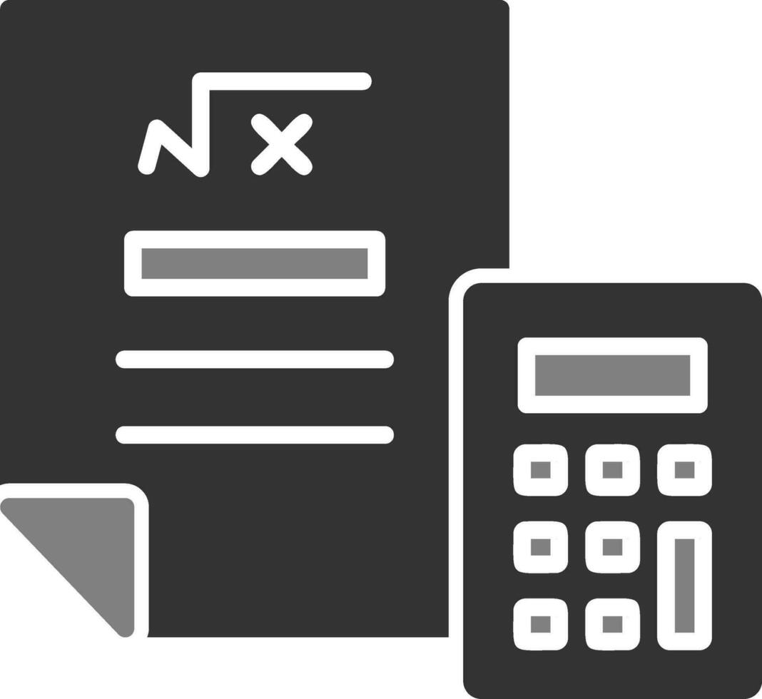 Mathematics Vector Icon