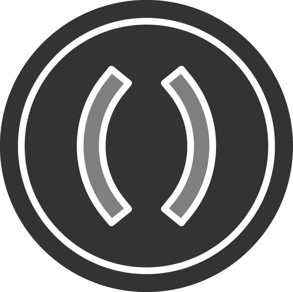 Parenthesis Vector Icon