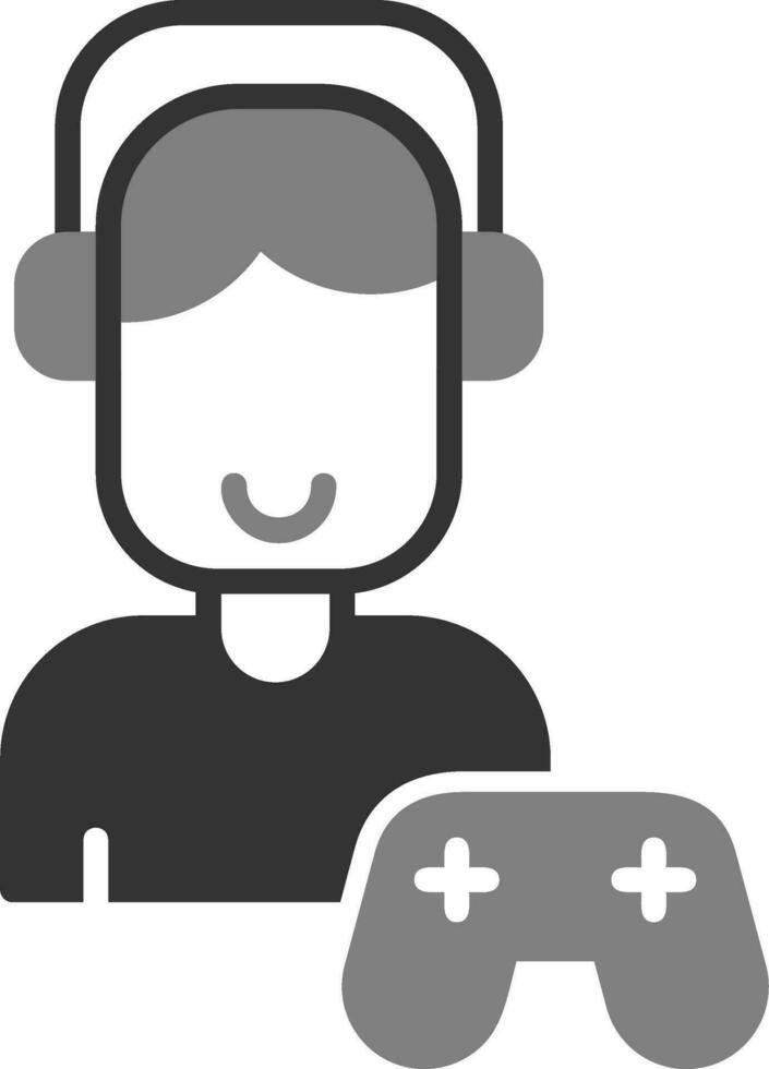 Gamer Vector Icon
